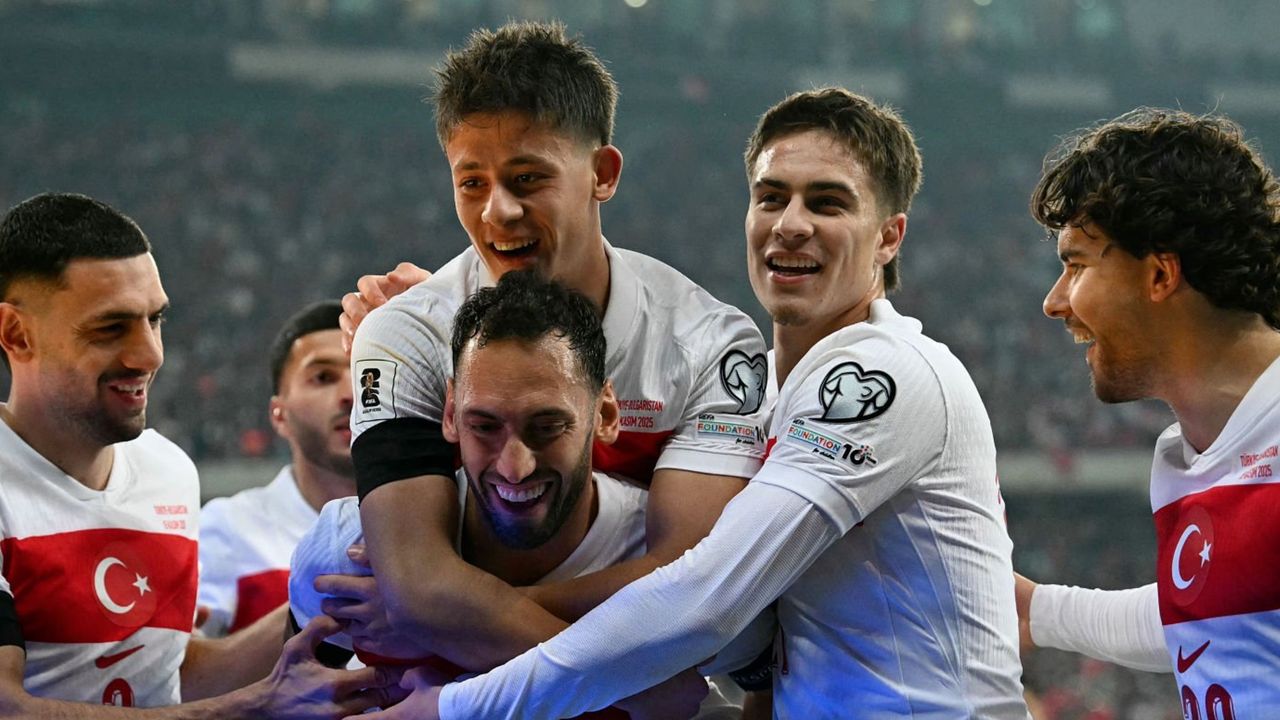 A Milli Takım FIFA dünya sıralamasında yükseldi görseli