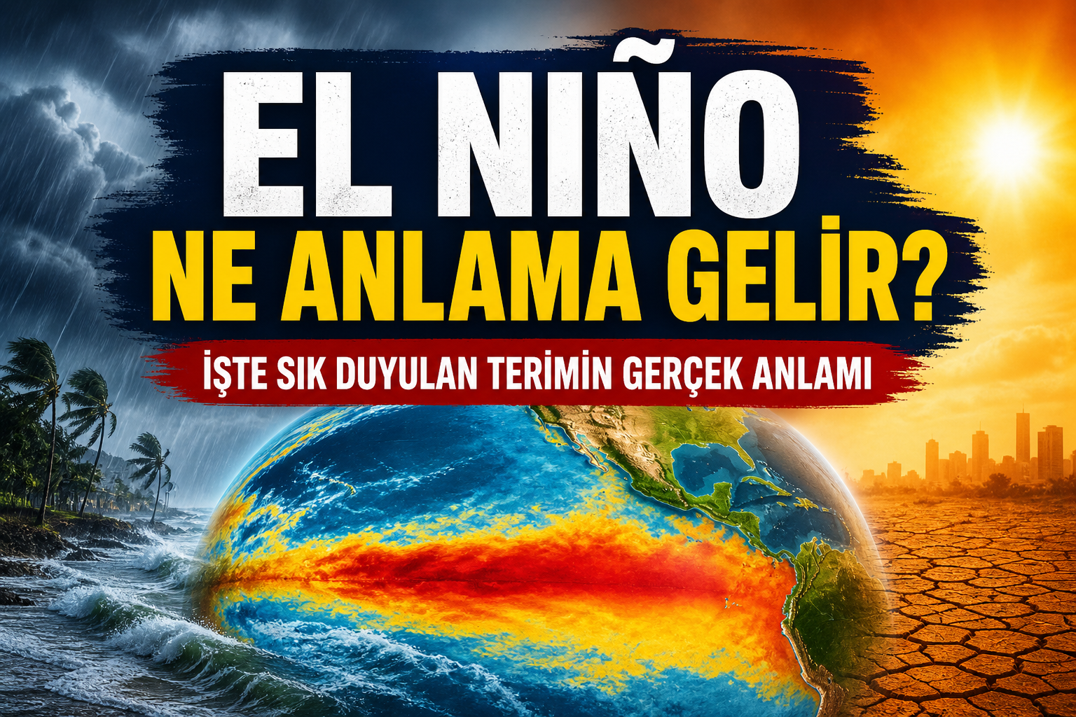 El Niño Ne Anlama Gelir? İşte Sık Duyulan Terimin Gerçek Anlamı görseli