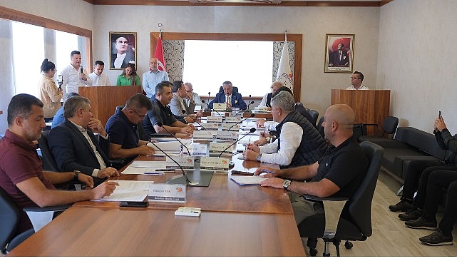 Kemer Belediyesi Ekim ayı devam meclisi yapıldı görseli
