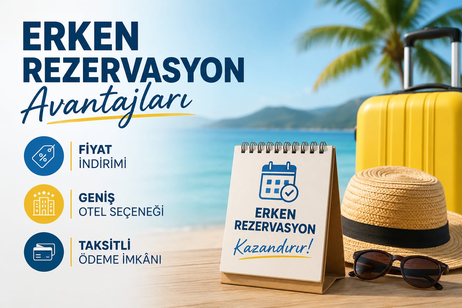 Erken Rezervasyon Avantajları Neler? görseli
