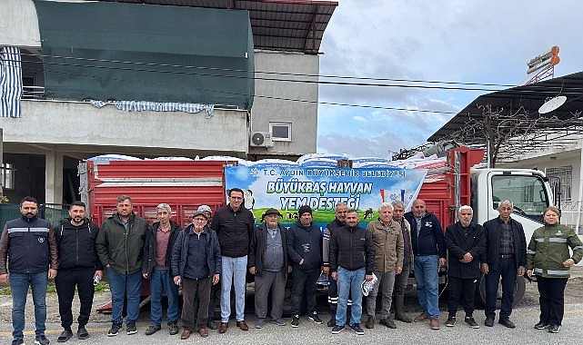 Başkan Çerçioğlu’nun Küçük Üreticilere Yem Destekleri Devam Ediyor görseli