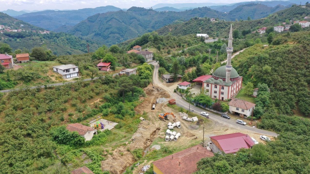 Ordu İkizce'de alt yapı hamlesi görseli