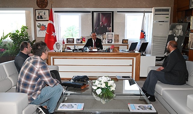 Öğretmenlerden Başkan Topaloğlu’na ziyaret görseli