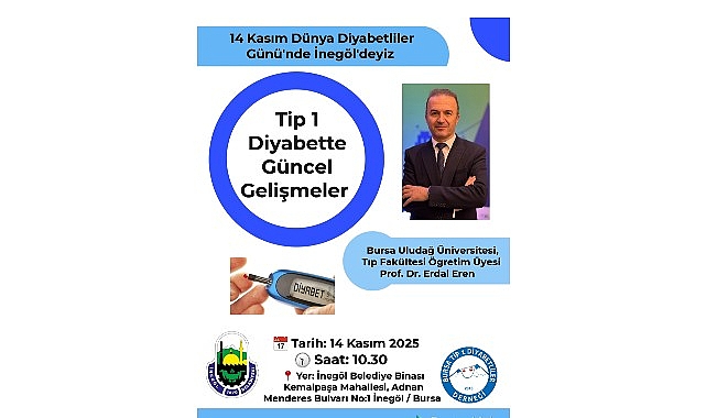 İnegöl Belediyesi’nden Dünya Diyabet Günü’ne Özel Seminer Daveti görseli