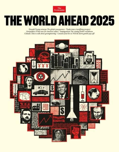THE ECONOMIST’in 2025 KAPAĞI görseli