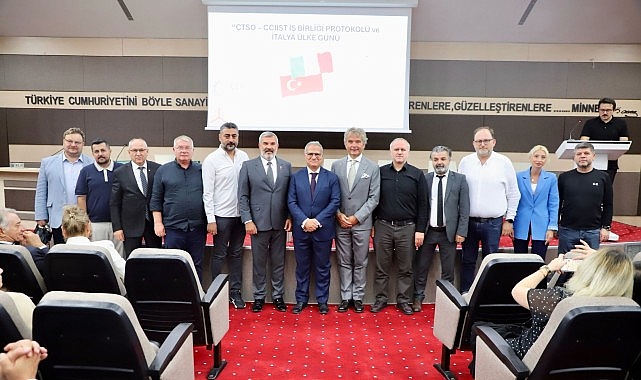 Türkiye-İtalya Ekonomik İş Birliğinde Yeni Adım: Çerkezköy’de Stratejik Protokol İmzalandı görseli