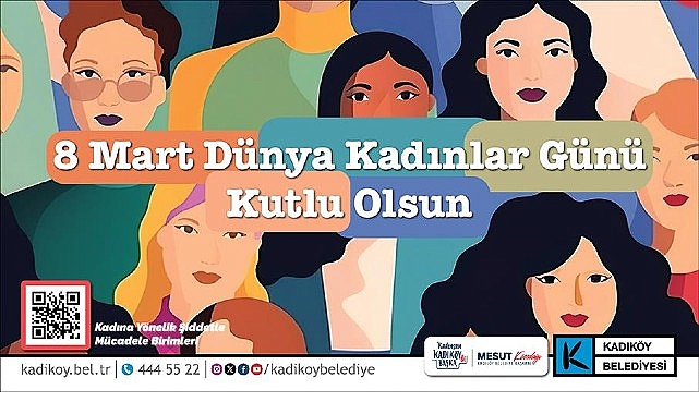 Kadıköy Belediyesi’nden 8 Mart Etkinlikleri görseli