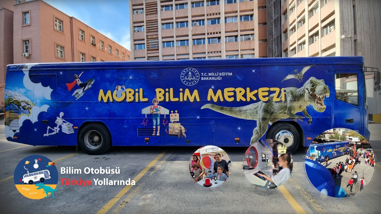 Eğitim teknolojileri bilim otobüsü Milas’a geliyor görseli