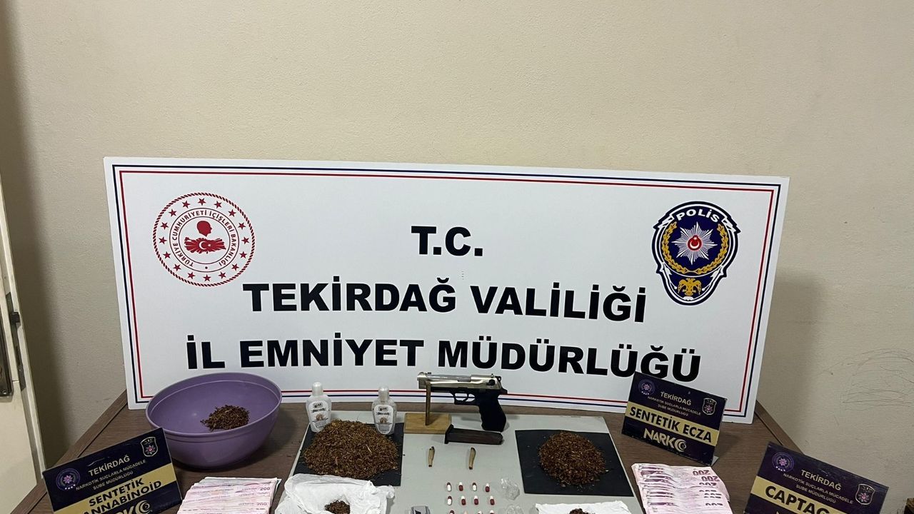 Tekirdağ’da torbacı operasyonları: 14 kişi tutuklandı görseli