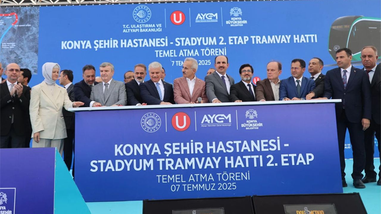 Konya’ya yeni tramvay hattı görseli