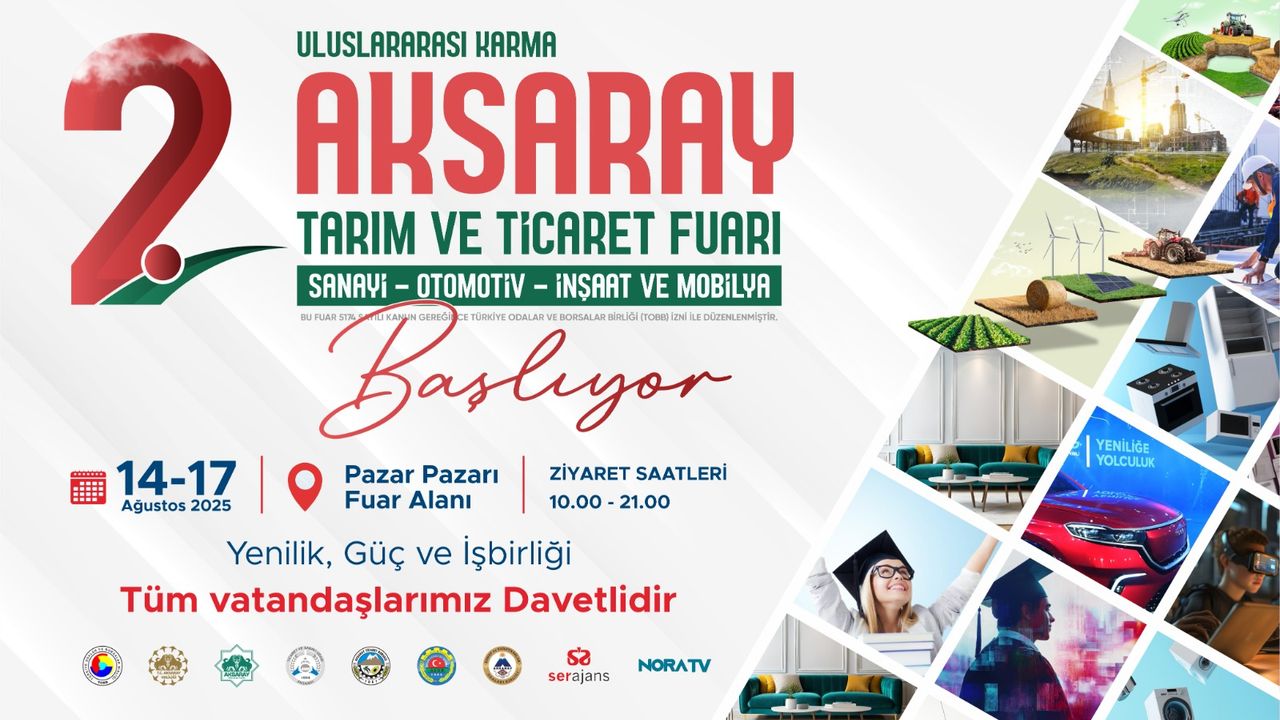 Tarım ve ticaretin kalbi Aksaray’da atacak görseli