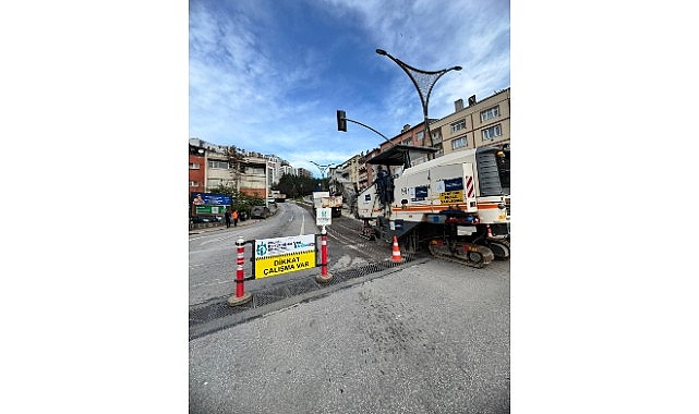 Santral Rampası’ndaki çalışma bugün tamamlanacak görseli