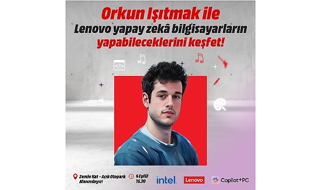 Yapay Zekâ Eller projesi sohbet serisinde Orkun Işıtmak teknoloji severlerle buluşacak görseli