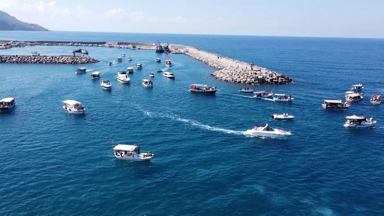 Hatay’dan Sumud Filosu’na selam: Konacık Limanı’nda destek etkinliği görseli