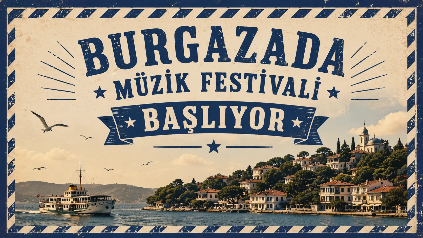 Burgazada Müzik Festivali Başlıyor