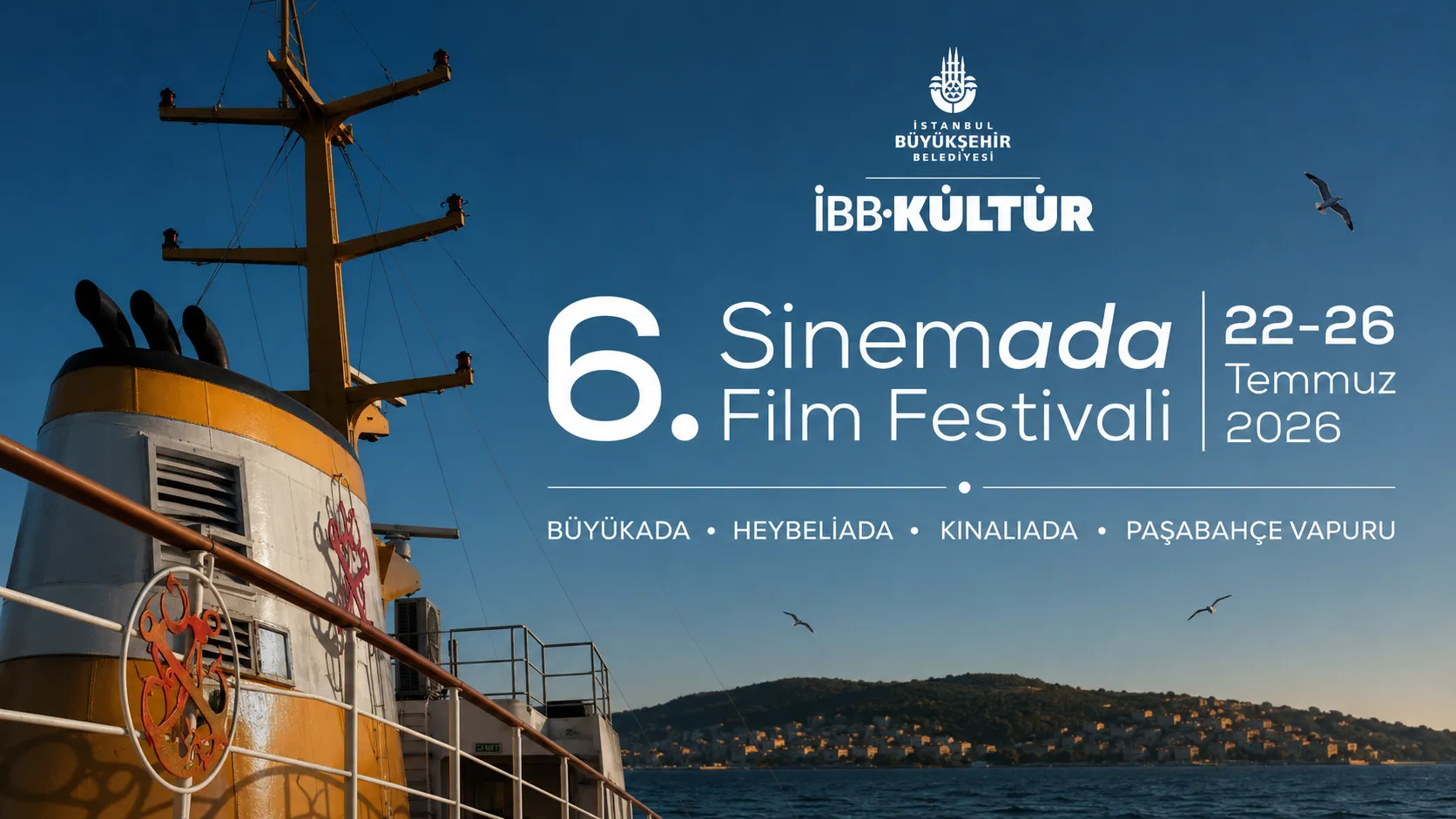 6.SinemAda Film Festivali 22 Temmuz'da Başlıyor