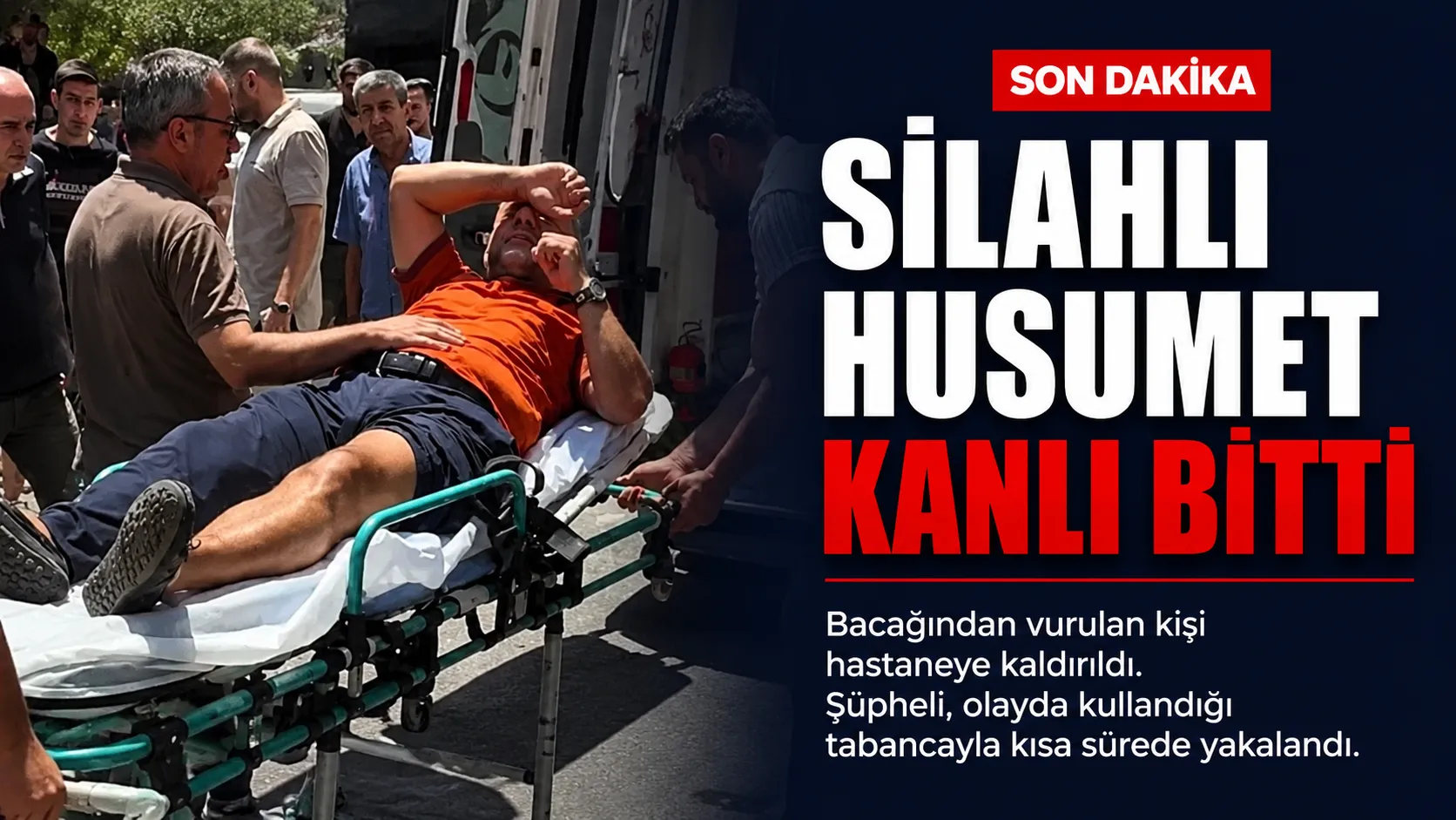 İzmir'de Silahlı Husumet Kanlı Bitti!