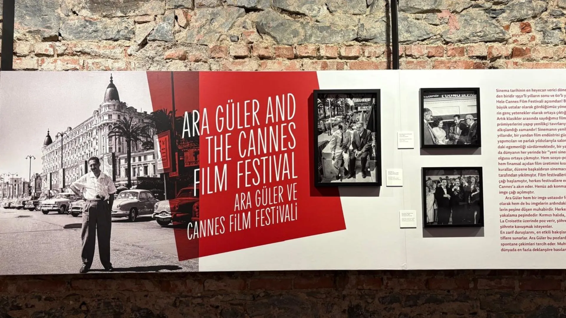 Ara Güler Müzesinde Cannes Film Festivali'nden Kareler!