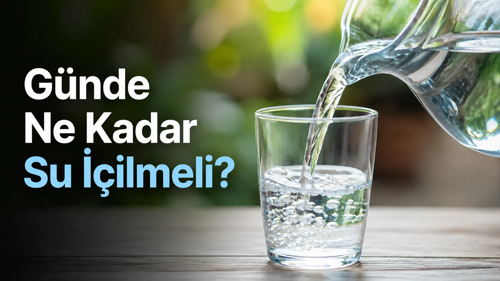 Günde Ne Kadar Su İçilmeli? İşte Yaz Ve Kış Aylarında Günlük Tüketilmesi Gereken Su Miktarı...