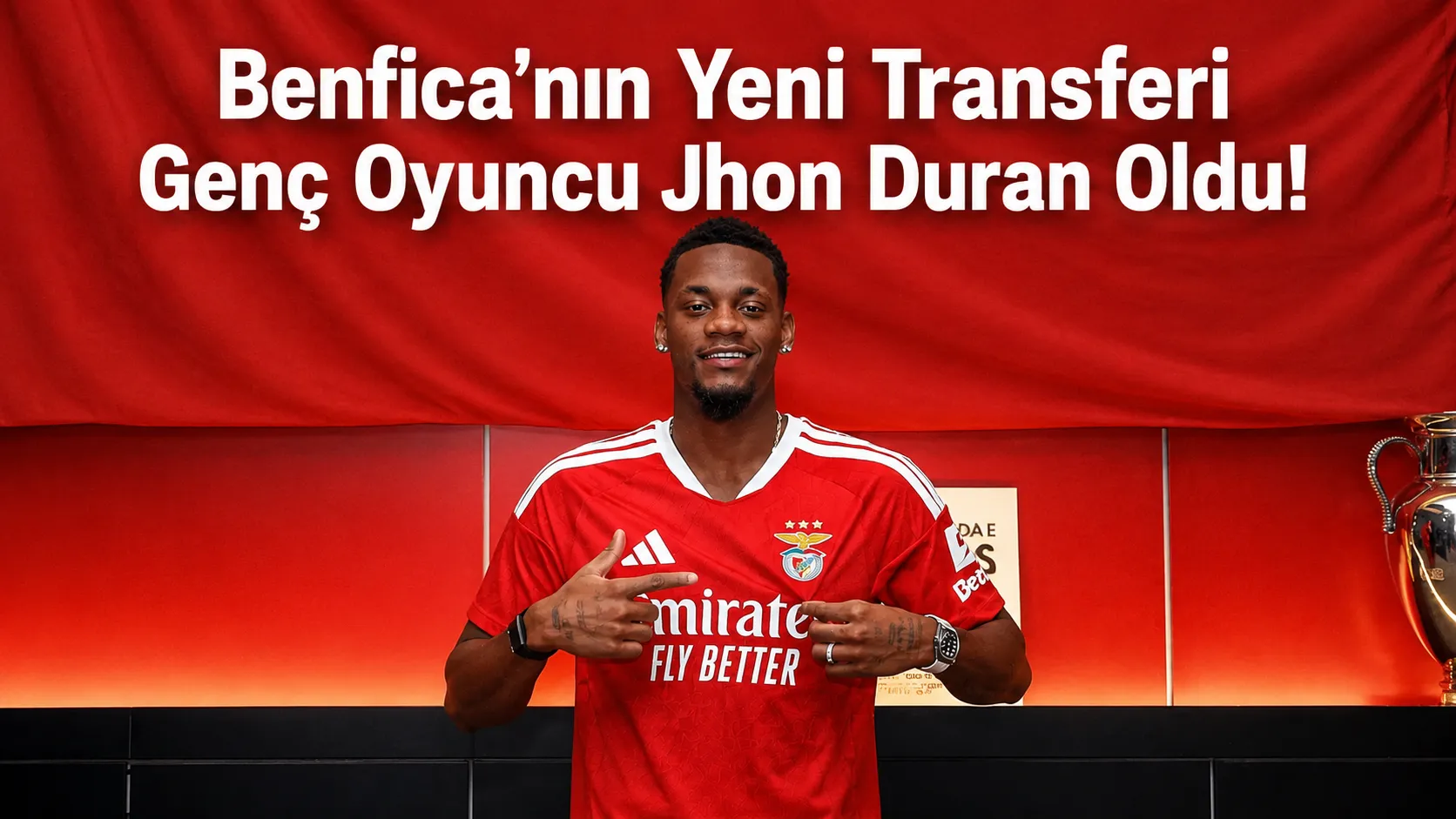 Benfica'nın Yeni Transferi Genç Oyuncu Jhon Duran Oldu!