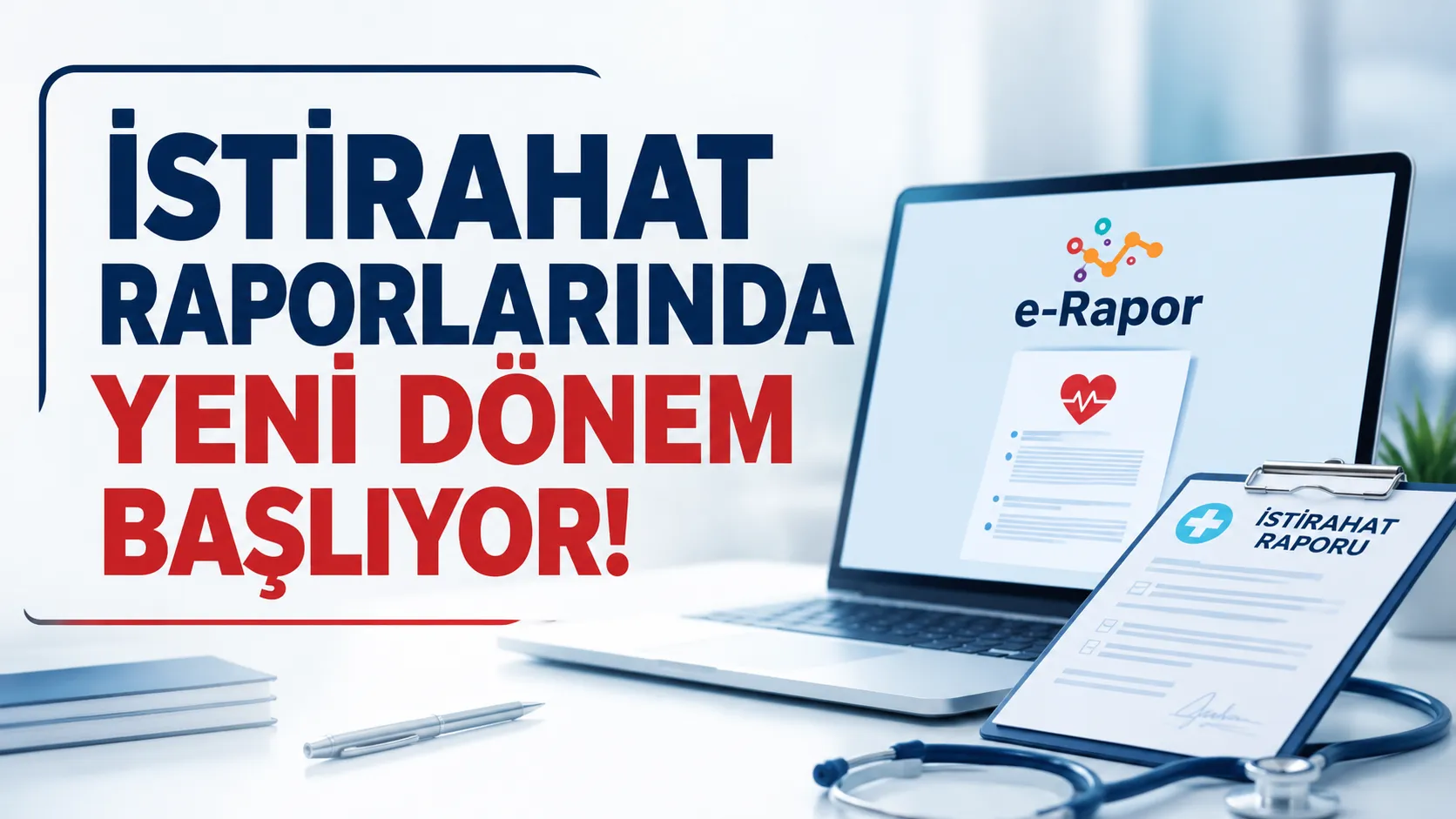 İstirahat Raporlarında Yeni Dönem: e-Rapor Sistemi Kullanıma Alındı