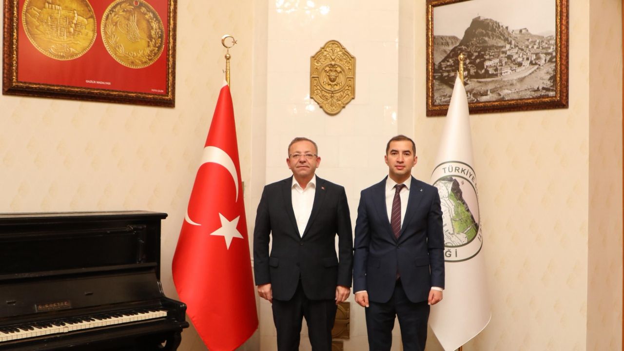 Kars Valisi Ziya Polat, Yargıtay Tetkik Hakimi Engin Şahin’i kabul etti görseli