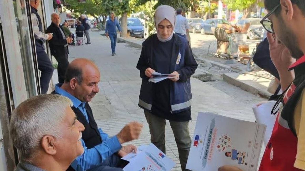 Kağızman’da Esnaf ziyaretleriyle bilgilendirme çalışması gerçekleştirildi görseli