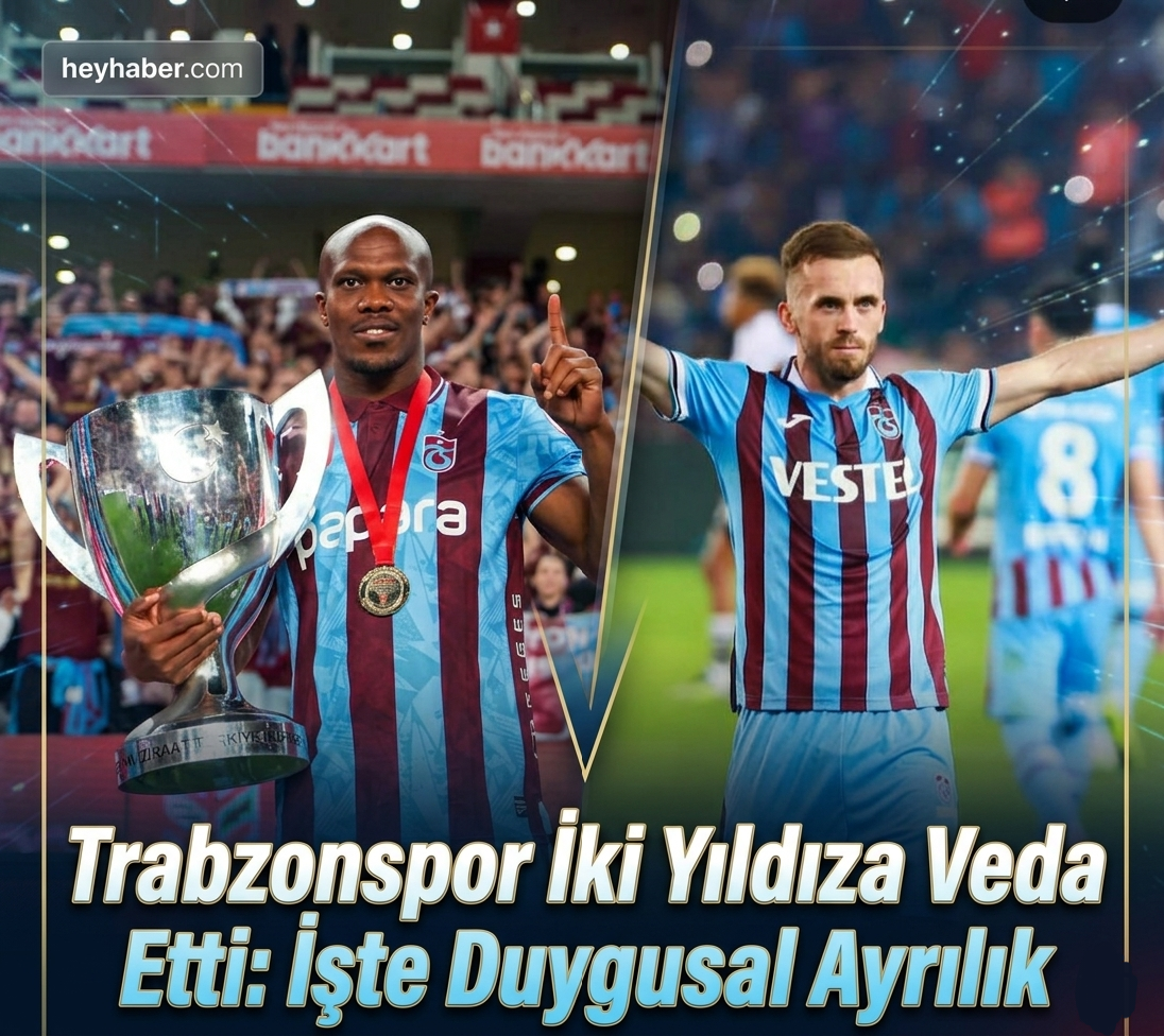 Trabzonspor İki Yıldıza Veda Etti: İşte Duygusal Ayrılık görseli