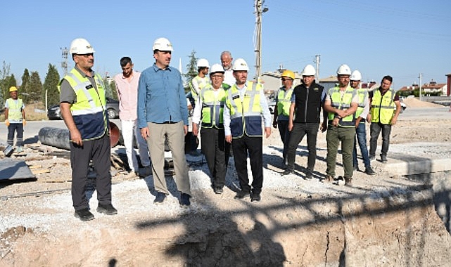 Başkan Altay: “Kurak Dönemlerde Şehir Merkezine Su Aktaracak 62 KM’lik Hatta Bağlantı Çalışmalarına Başladık” görseli