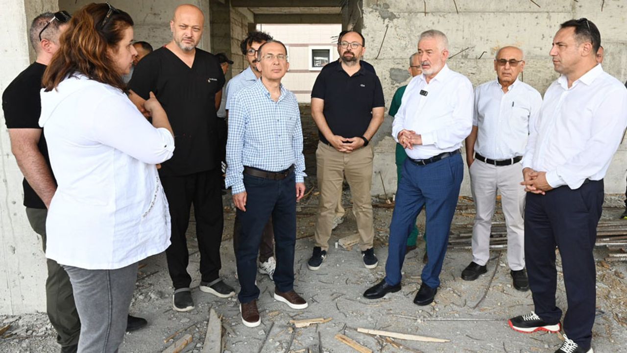 Rektör Saltan: Bu binayı gördükçe heyecanlanıyoruz görseli