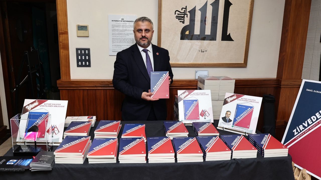 Londra'da " Zirvedekiler" kitabı lansmanı muhteşem bir katılım ile gerçekleştirildi görseli