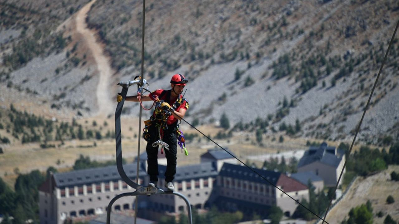 Isparta’da nefes kesen tatbikat görseli