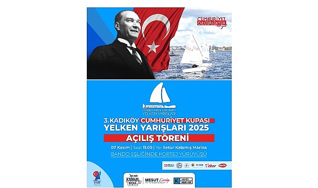 Kadıköy Cumhuriyet Kupası Yelken Yarışları Başlıyor görseli