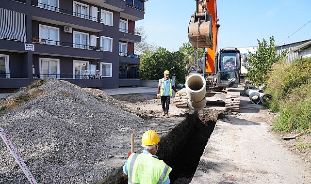 İSU’dan Başiskele, Gölcük ve Kartepe’ye entegre altyapı yatırımı görseli