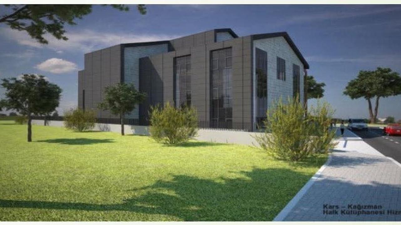 Kağızman’a modern kütüphane geliyor: İhale süreci başladı görseli