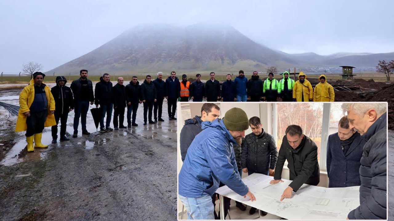 Bitlis’te yeni asfalt tesisi için saha incelemesi görseli