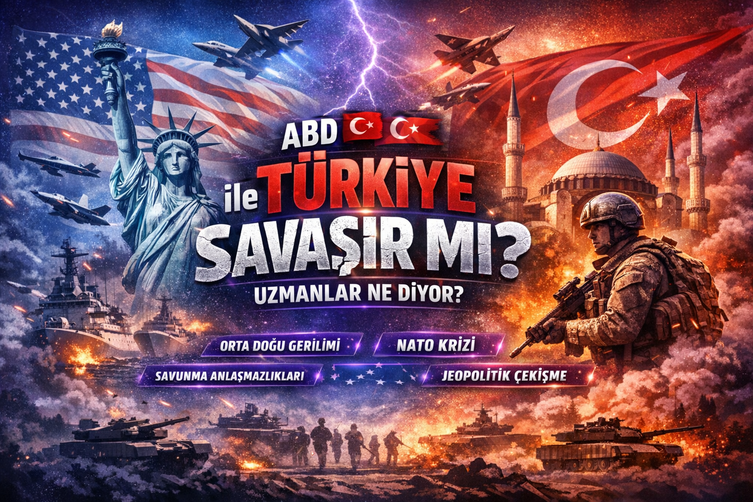 ABD ile Türkiye Savaşır mı? 2026 Küresel Gerilim Analizi görseli