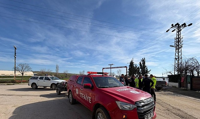 Büyükşehir İtfaiyesi, taşkın riskine karşı Edirne’de görseli