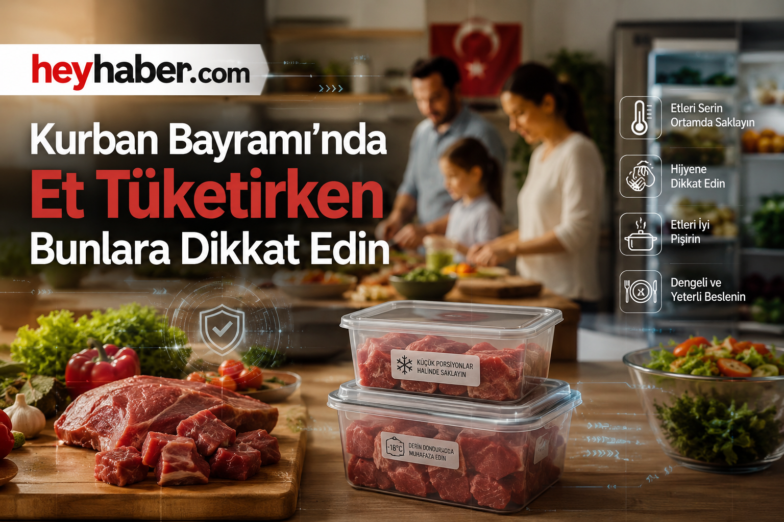 Kurban Bayramı’nda Et Tüketirken Bunlara Dikkat Edin görseli
