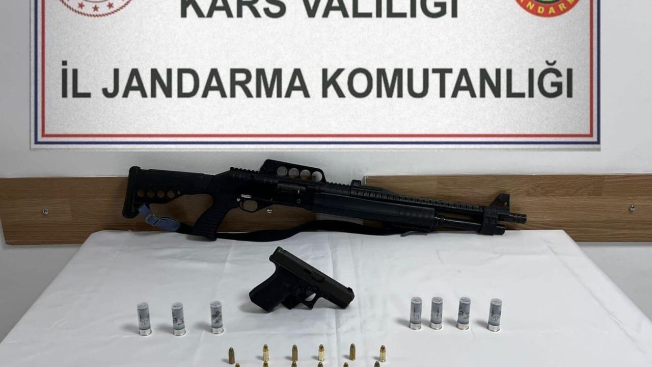 Kars’ta ruhsatsız silah operasyonu: 2 şahsa adli ve idari işlem yapıldı görseli