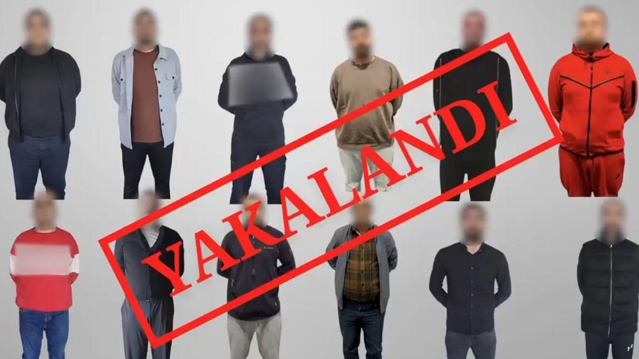 Kırmızı bültenle aranan 12 suçlu Türkiye’ye getirildi görseli