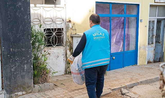 Milas Belediyesi Soğuk Kış Günlerinde Vatandaşların Yanında görseli