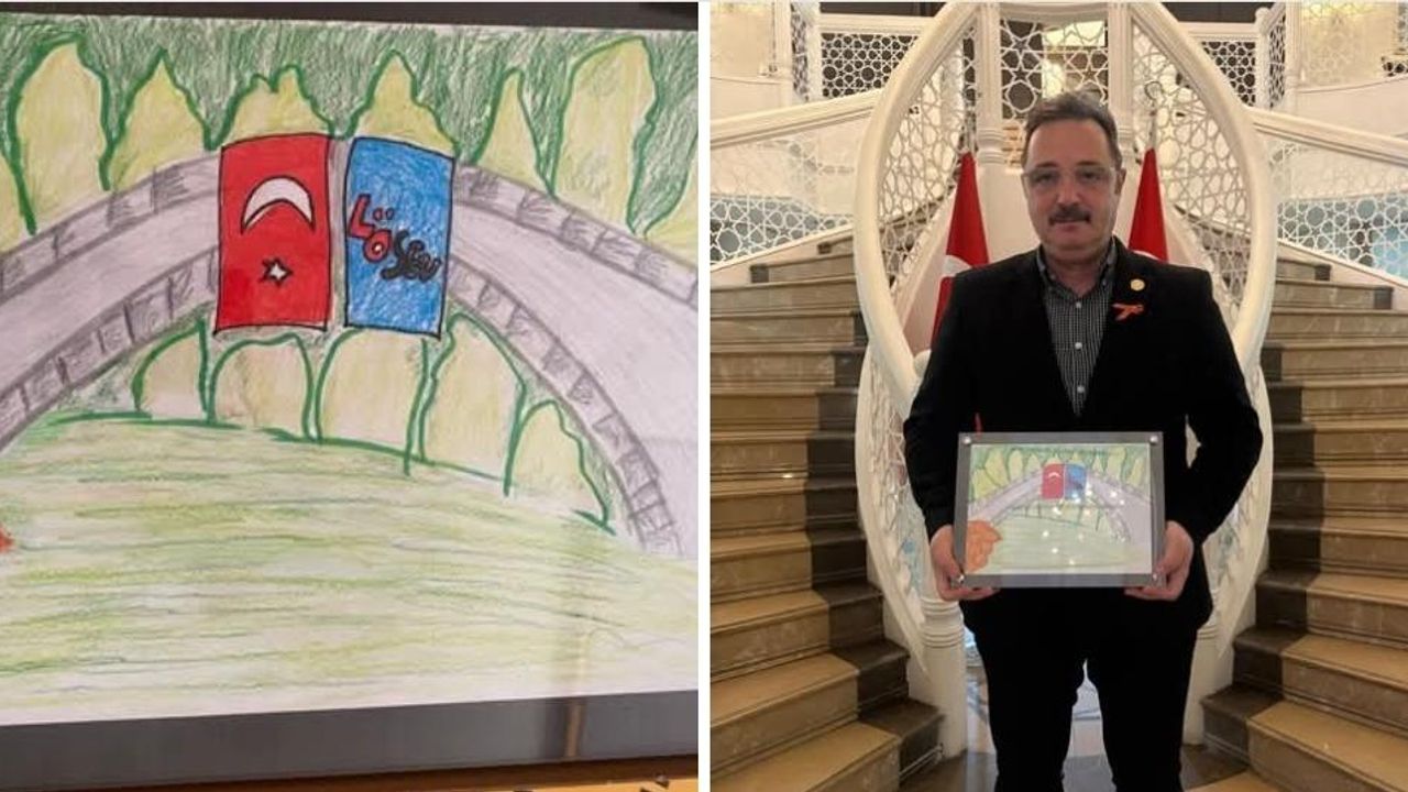 TİMBİR Genel Başkanı Dr. Süleyman Basa’ya LÖSEV’den anlamlı hediye görseli