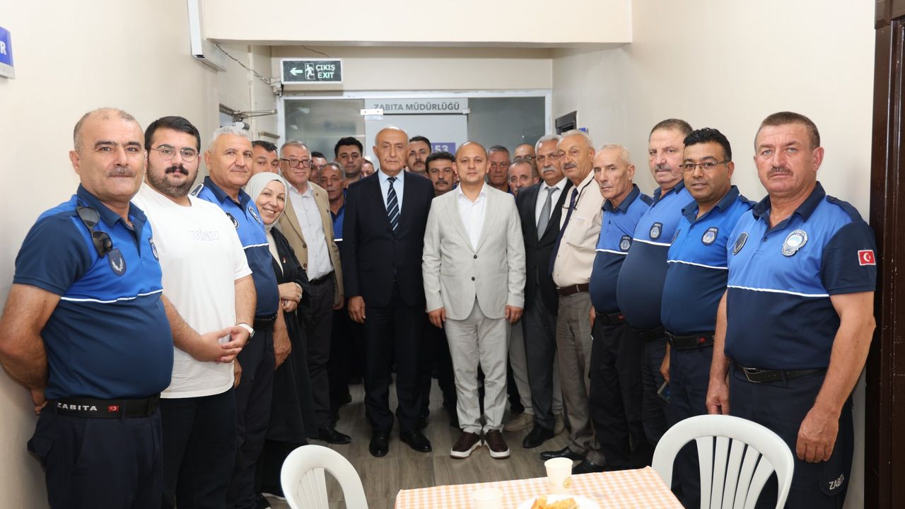 Başkan Ahmet Önal, zabıta haftası’nı kutladı görseli