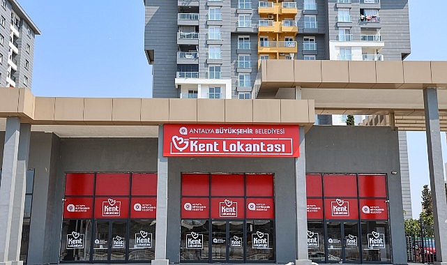 Antalya Büyükşehir Belediyesi’nin ikinci Kent Lokantası hizmete girdi görseli