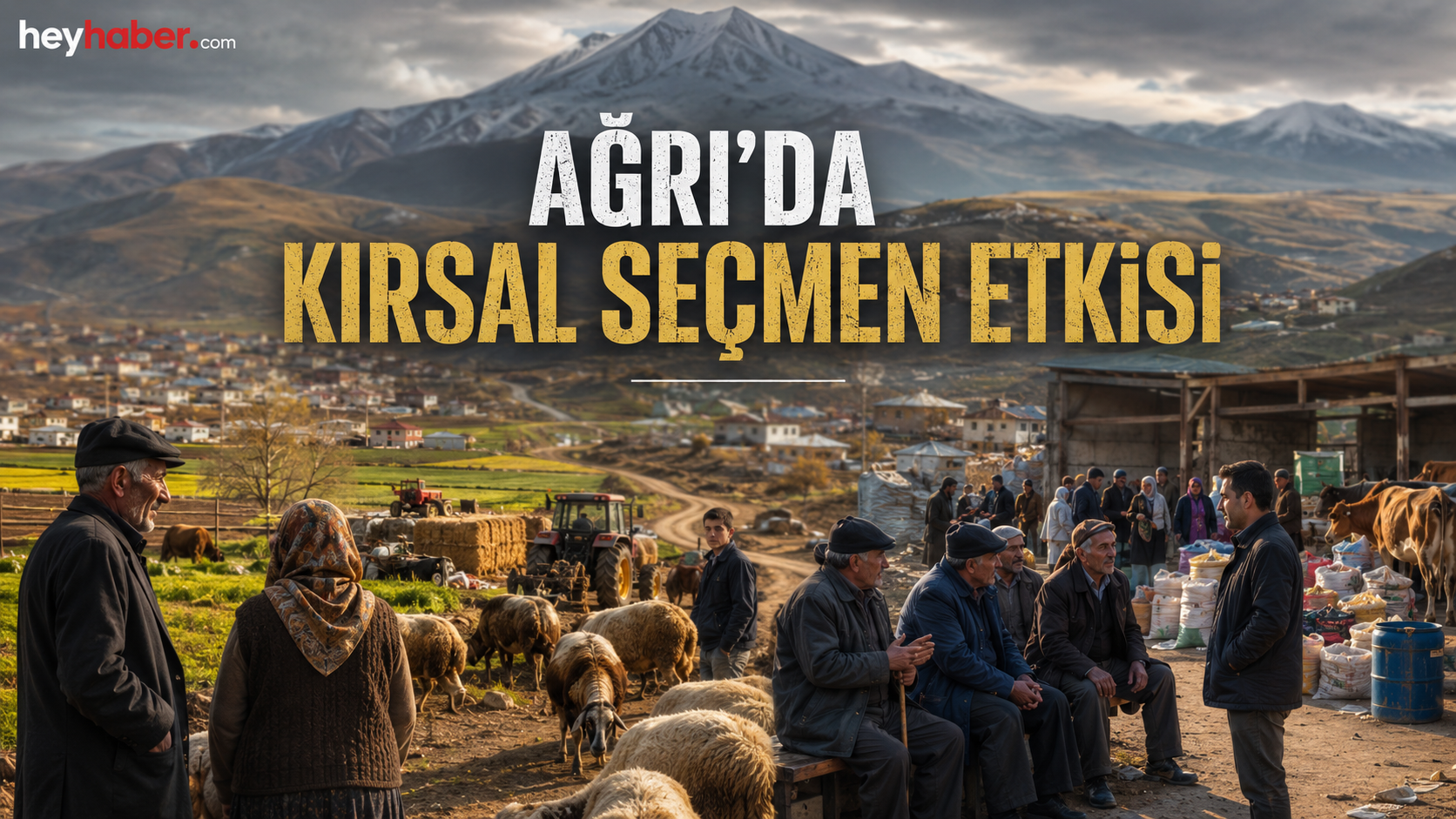Ağrı’da Kırsal Seçmen Etkisi görseli