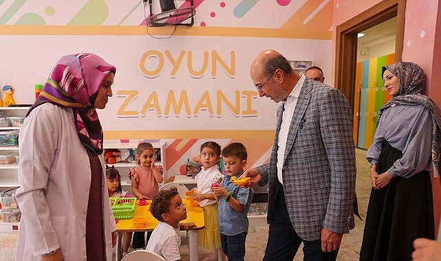 Başkan Pekyatırmacı Çocuklarla Bir Araya Geldi görseli