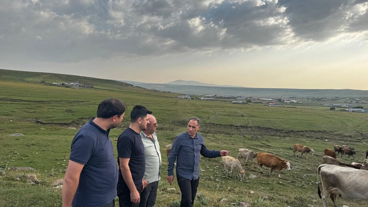 Hayvancılık yetkilileri Kars’ta incelemelerde bulundu görseli