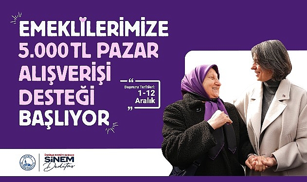 Üsküdar Belediyesi’nin “Emeklilere Pazar Alışverişi Desteği” Yeniden Başlıyor görseli