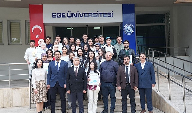 EÜ’de Orhun Değişim Programı kapsamında eğitim gören öğrencilere yönelik veda toplantısı düzenlendi görseli